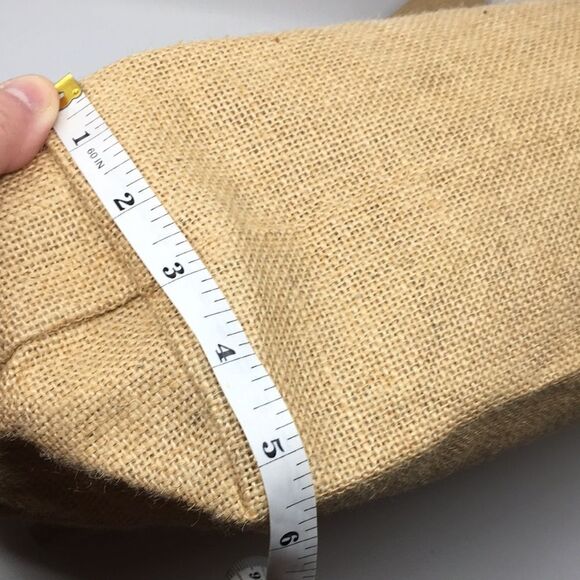 Lakeland Large Jute Tote Happiness is Homemade- Eco-Friendly two strap handles - Picture 11 of 16